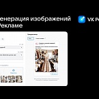 VK Реклама запустила инструмент, генерирующий изображения для объявлений